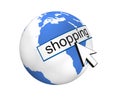 Global Shoping Royalty Free Stock Photo