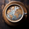 Global Sip: Cappuccino Art Unveils Europe, Africa, and South America