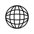 Global sphere symbol