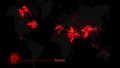 Global spread of the novel coronavirus