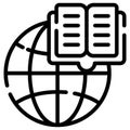 global study line icon