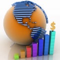 Global success concept Royalty Free Stock Photo