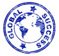 Global Success Means Resolution Victory And Winner