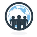 Global Team Royalty Free Stock Photo