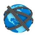 Global transportation concept Royalty Free Stock Photo