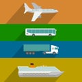 Global Transportation Icons