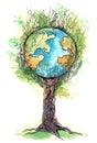Global tree