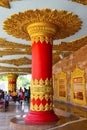 The Global Vipassana Pagoda. Meditation Hall near Gorai, North-west of Mumbai