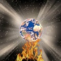 Global Warming Royalty Free Stock Photo