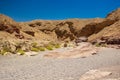 Global warming dry ground sand stone desert rocky wilderness waste land environment Royalty Free Stock Photo