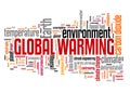 Global warming Royalty Free Stock Photo