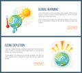 Global Warming and Ozone Depletion Websites Set