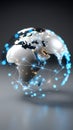 Global web day: cyber domain, network gateway, hyperlink node, coding interface, online function, internet archive Royalty Free Stock Photo
