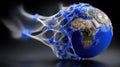 Global web day: cyber domain, network gateway, hyperlink node, coding interface, online function, internet archive Royalty Free Stock Photo
