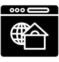 Global website Isolated Vector Icon that can be easily modified or edit