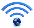 Global Wifi Royalty Free Stock Photo