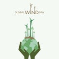 Global Wind Day is an annual event celebrated on June 15th