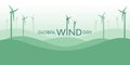 Global Wind Day is an annual event celebrated on June 15th