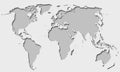 Global world map Royalty Free Stock Photo