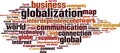 Globalization word cloud Royalty Free Stock Photo