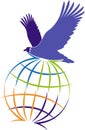 Globe eagle logo