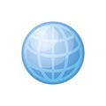 Globe Icon. Vector Royalty Free Stock Photo