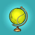 Globe international tennis ball sports equipment