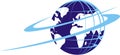 Globe logo design