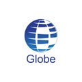 globe logo and icon Vector design Template-Vector Royalty Free Stock Photo