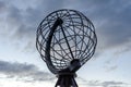 Globe monument at the North Cape