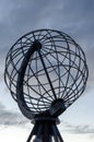 Globe monument at the North Cape