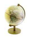 The globe, North atlantic ocean and America past