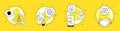 Globe, Password encryption and Medal icons set. Methodology sign. Internet settings, Protection locker, Winner. Vector