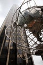 The Globe Sculpture in front of Trump International Hotel and Tower. New York City. USA