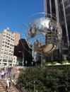 The Globe Sculpture at the 59th Street Columbus Circle Subway Station, New York City, USA