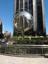 The Globe Sculpture at the 59th Street Columbus Circle Subway Station, New York City, USA