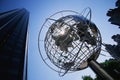 Globe Sculpture at the Trump International Hotel Royalty Free Stock Photo