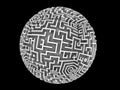 Globe shaped Maze