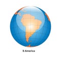 Globe South America