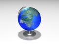 Globe sphere tellurion Royalty Free Stock Photo