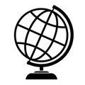 Globe vector icon Royalty Free Stock Photo