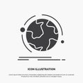 globe, world, discover, connection, network Icon. glyph vector gray symbol for UI and UX, website or mobile application Royalty Free Stock Photo