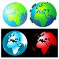 Globes Royalty Free Stock Photo