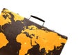 Globetrotter suitcase Royalty Free Stock Photo