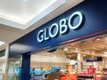 Globo company sign in Canada Royalty Free Stock Photo