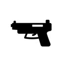 glock icon. Trendy glock logo concept on white background from a