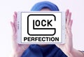 GLOCK perfection weapons manufacturer logo