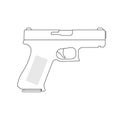 Glock Weapon Illustration