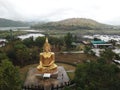 Glod buddha,the largest in the world at Nakhon Ratchasima,Thailand