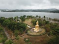 Glod buddha,the largest in the world at Nakhon Ratchasima,Thailand